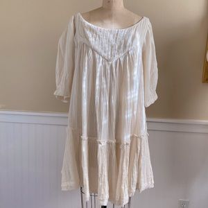 Free People Dress | Cream Gauze